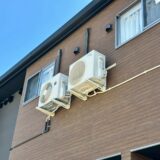 佐賀県唐津市　エアコン取付け工事