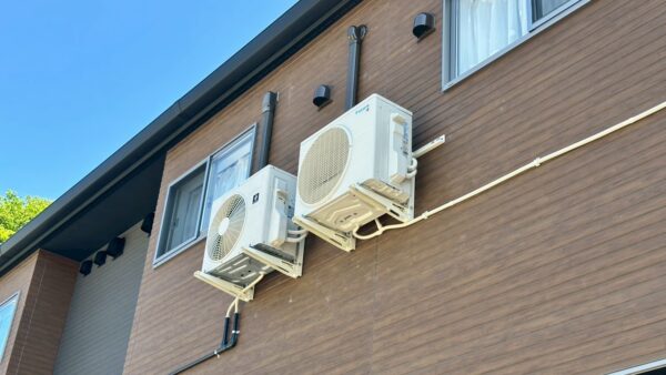 佐賀県唐津市　エアコン取付け工事