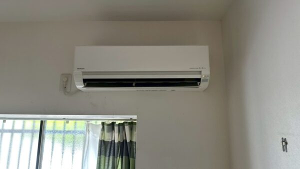 佐賀市本庄町エアコン移設工事